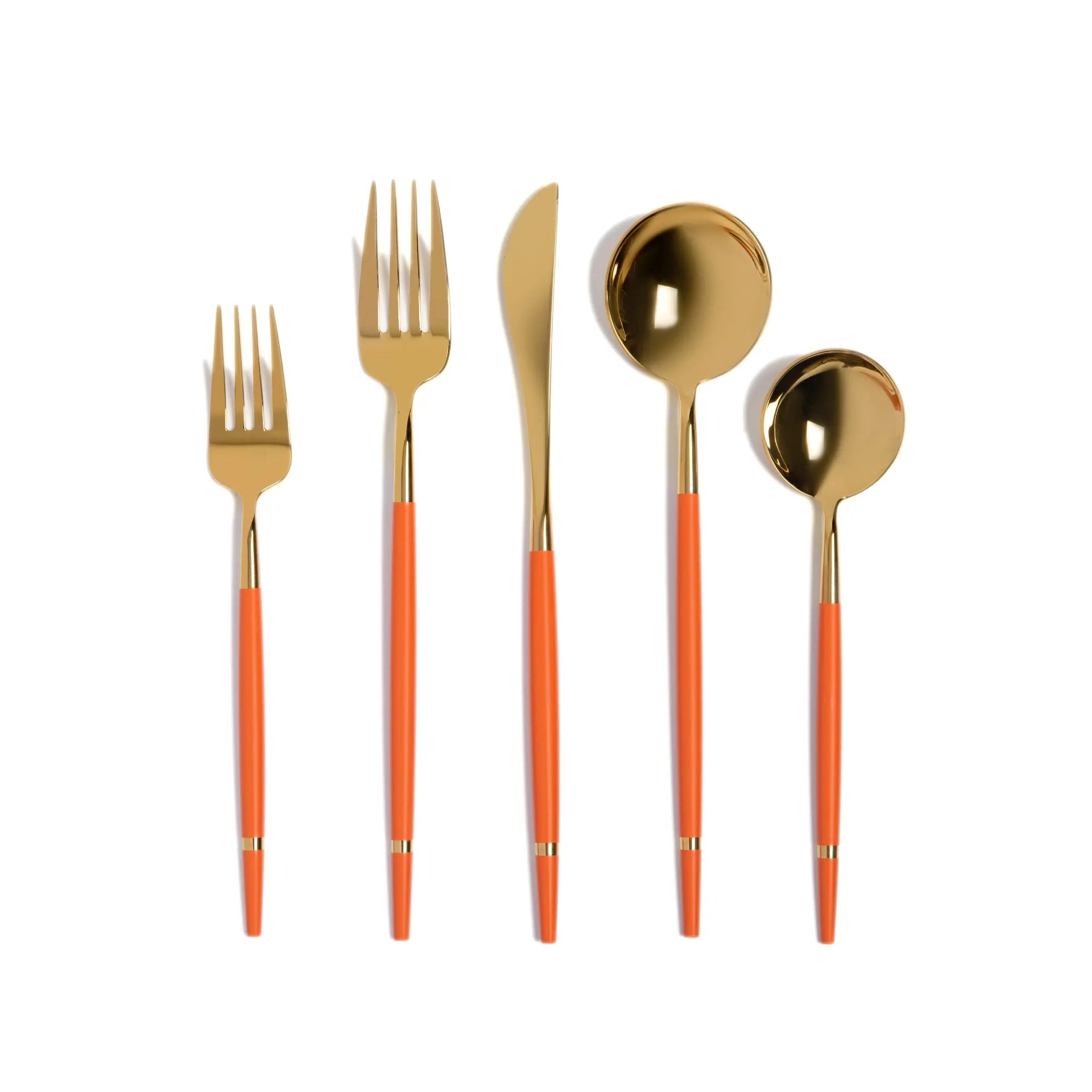 Phoenix 5 Piece Flatware Set – Brooks and Bridges